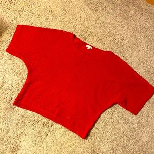 Worn ONCE NY&Co Short Sleeve Sweater